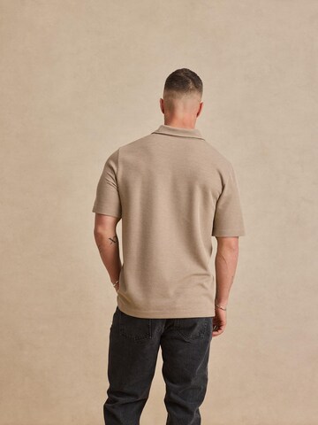 DAN FOX APPAREL T-Shirt 'Aaron' in Beige