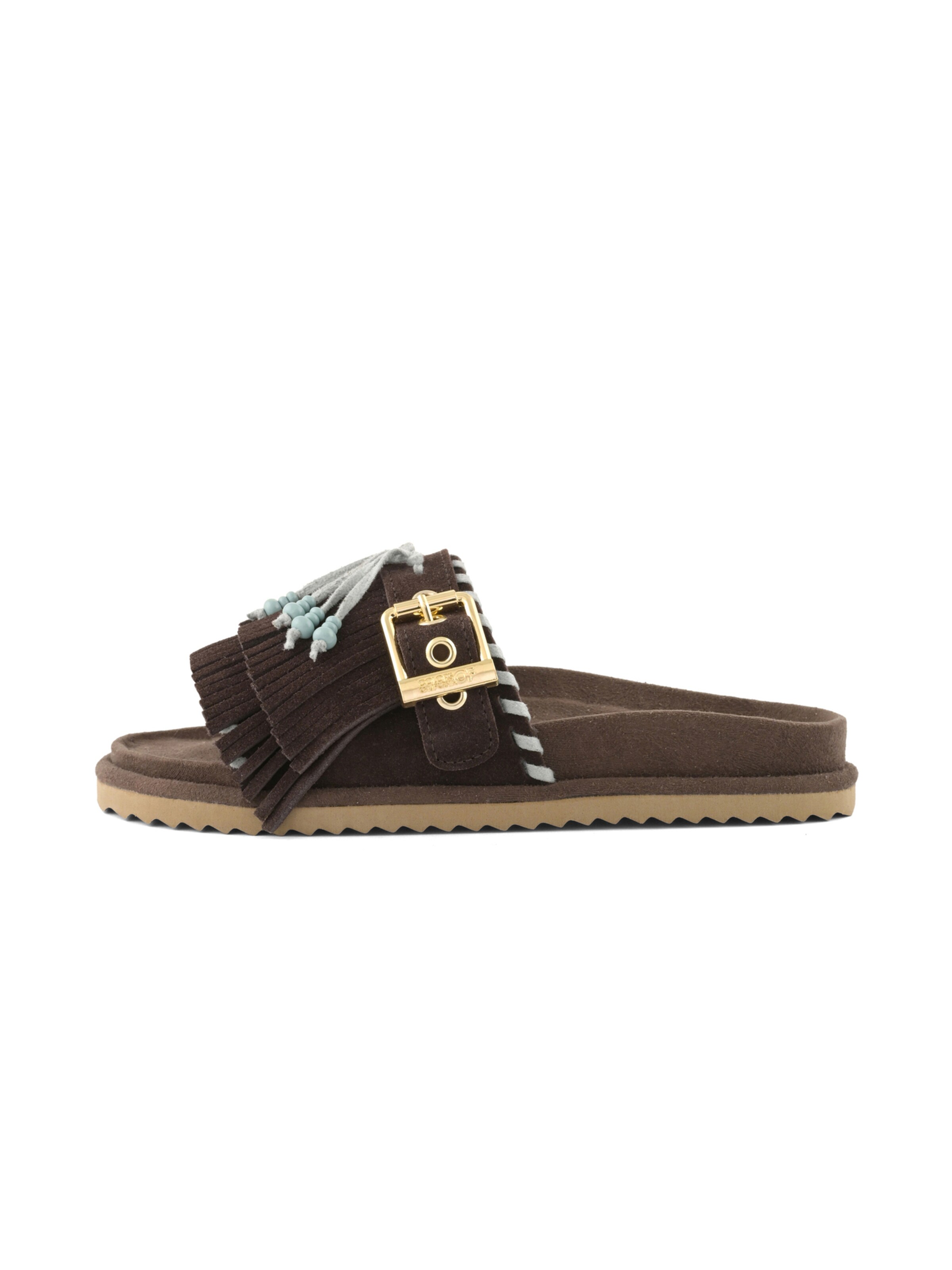 Zoccoletto di COLORS OF CALIFORNIA in marrone: lato