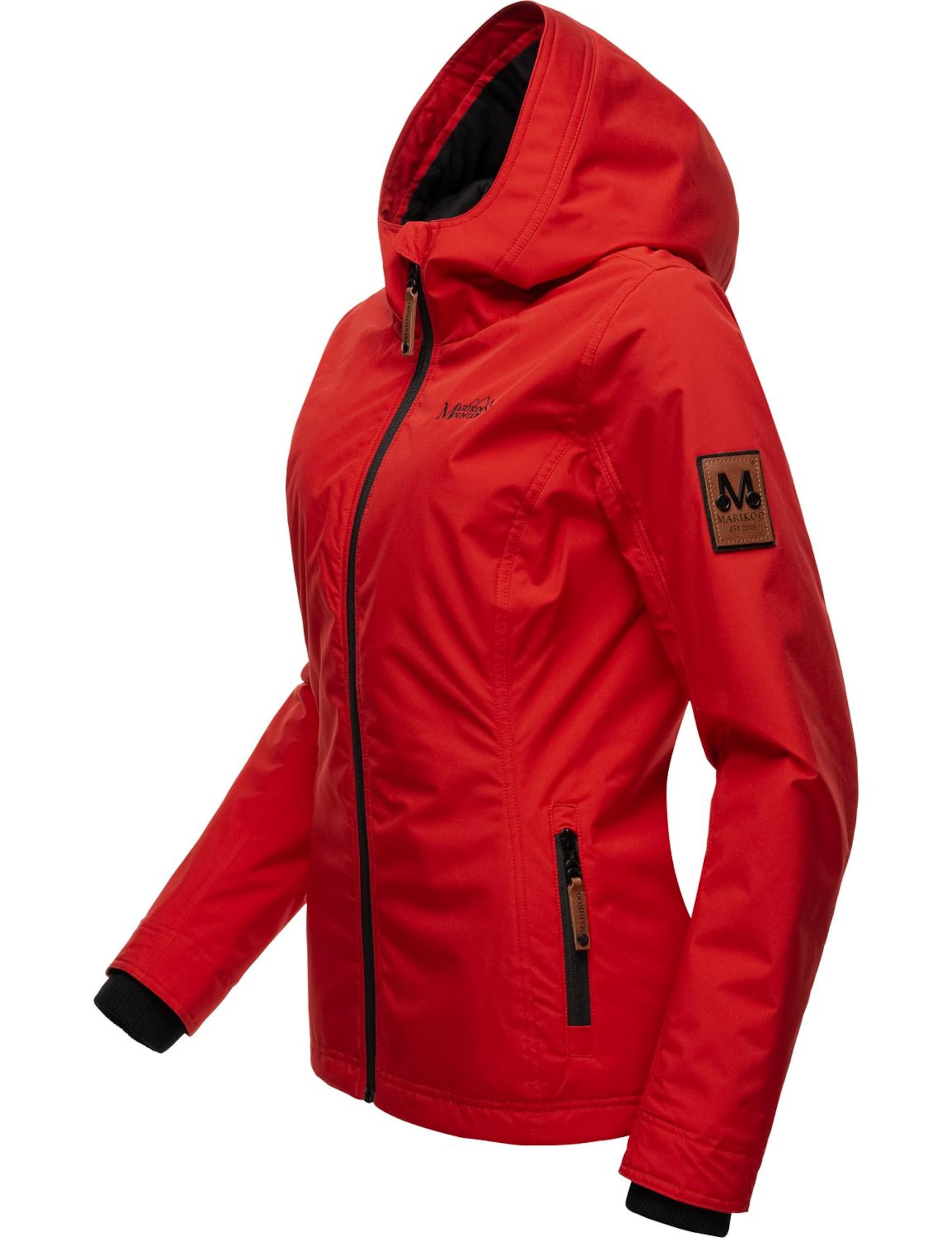 Veste mi-saison 'Brombeere' MARIKOO en rouge