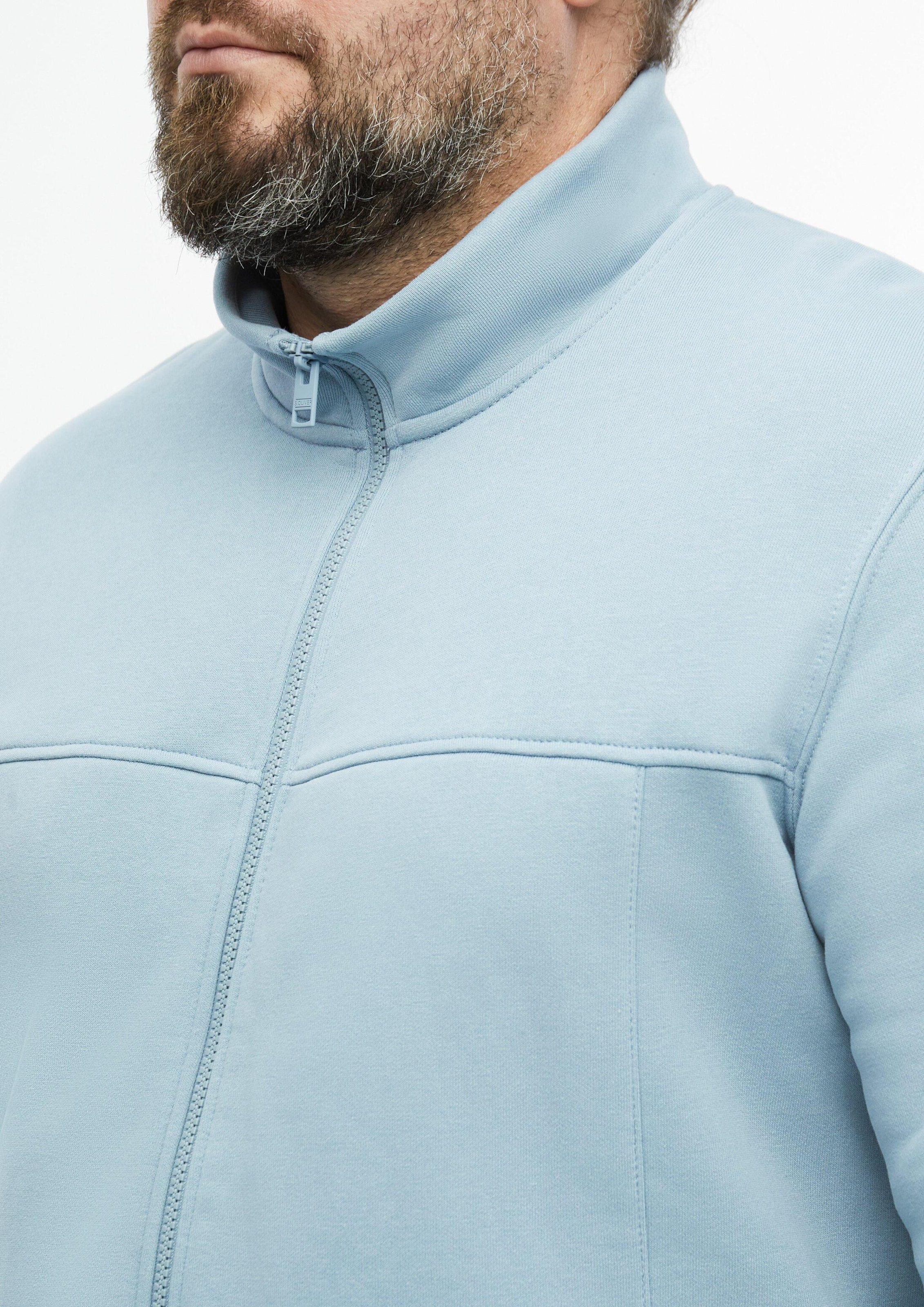 Veste de survêtement s.Oliver Men Big Sizes en bleu