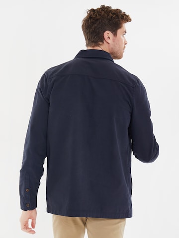 Threadbare - Ajuste regular Chaqueta de entretiempo en azul