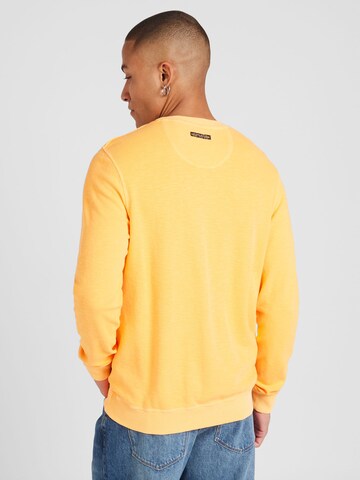 CAMP DAVID Sweatshirt in Oranje