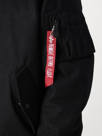 ALPHA INDUSTRIES Jacke 'MA-1' in Schwarz
