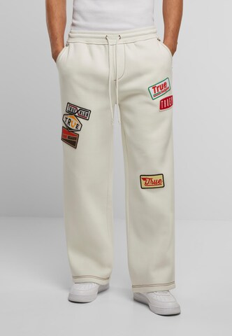 Baggy Pantalon True Religion en blanc : devant