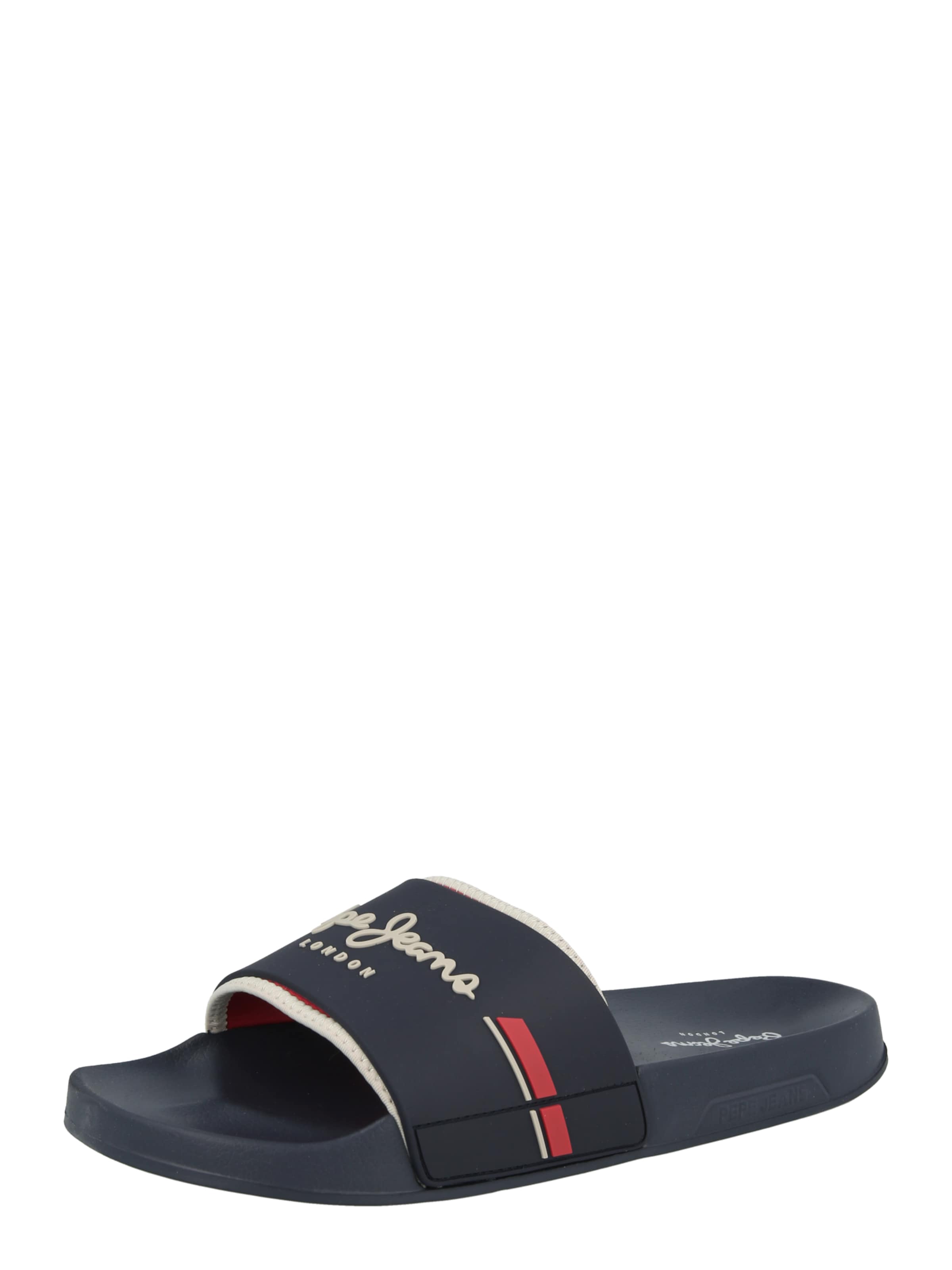 Pepe Jeans Mules 'SLIDER' in Blue: front