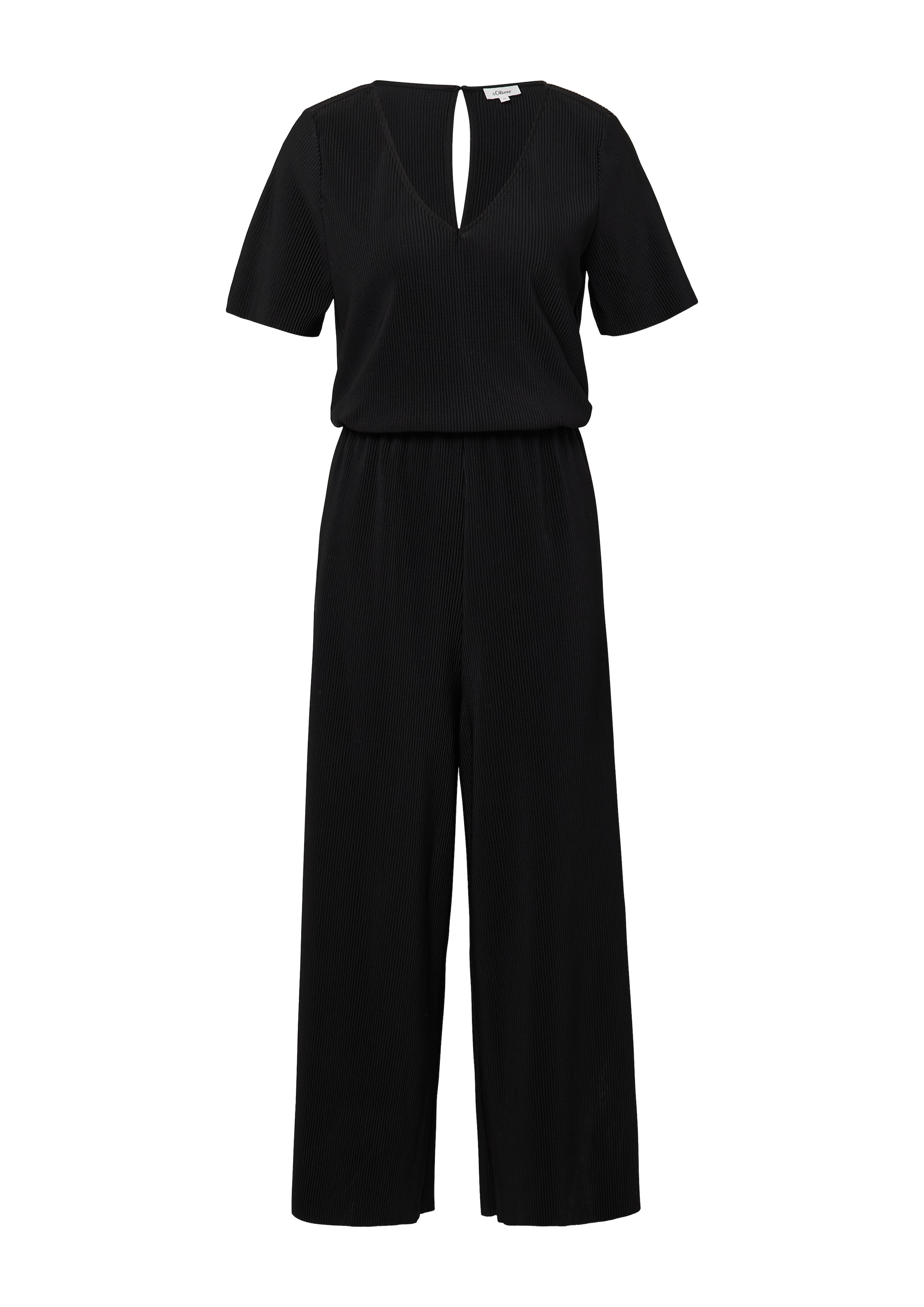 s.Oliver Jumpsuit in Black: front