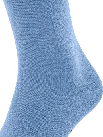 FALKE Knee High Socks 'Airport' in Blue