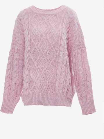 MYMO - Pullover em rosa: frente