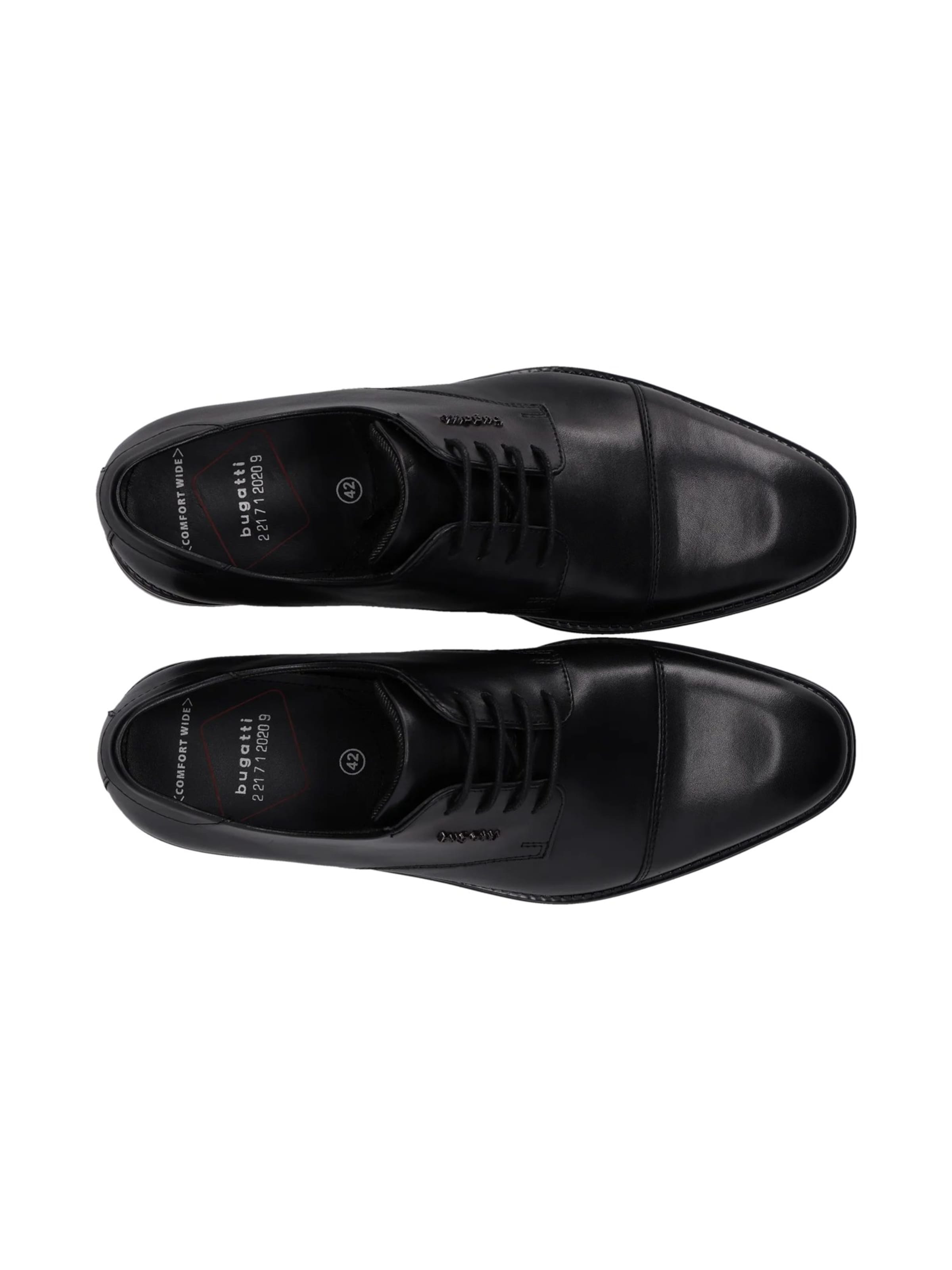 bugatti Lace-up shoe in Black