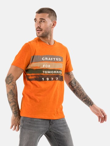 CAMEL ACTIVE T-Shirt in Orange