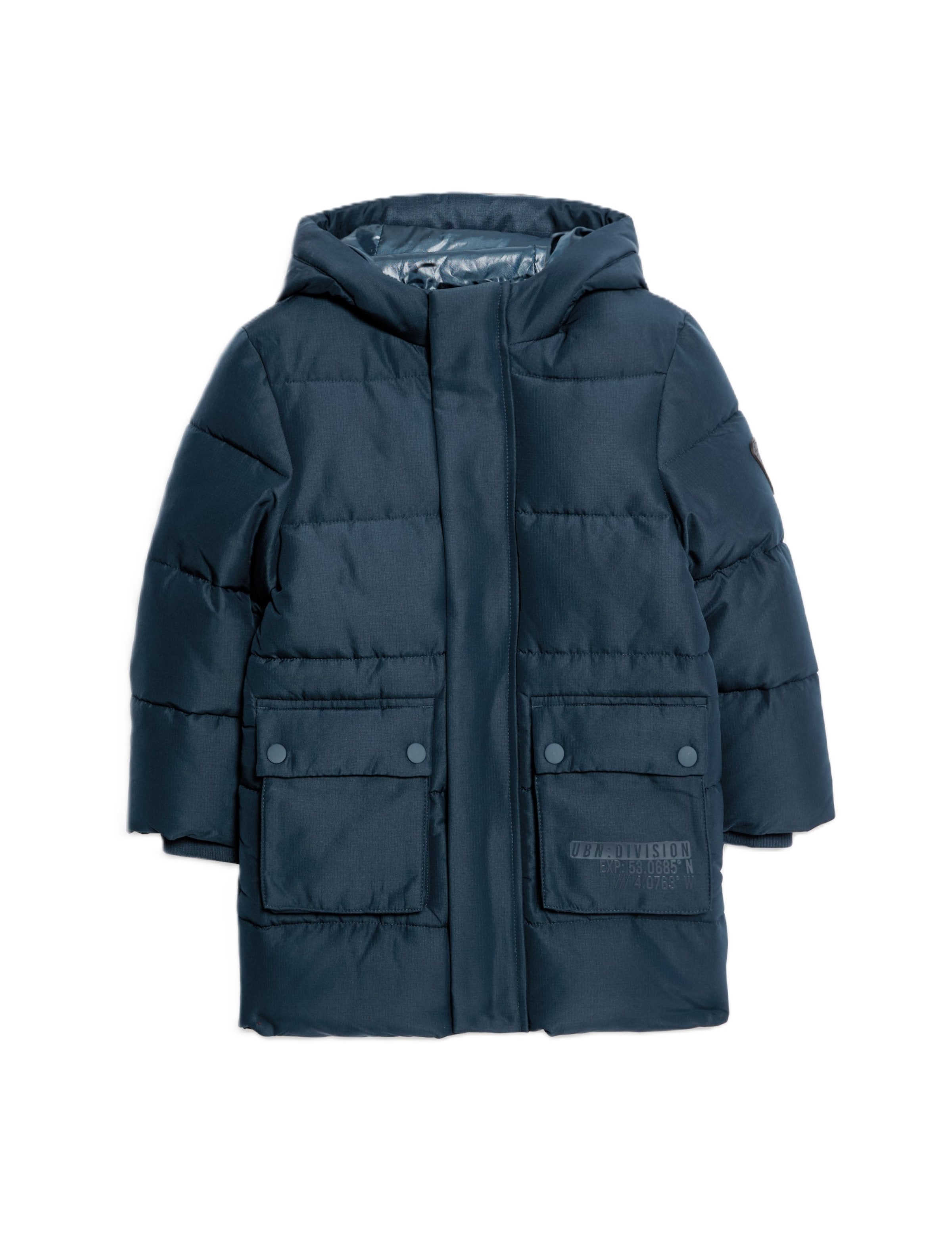 Manteau Marks & Spencer en bleu : devant