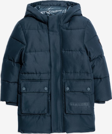 Marks & Spencer Mantel in Blauw: voorkant