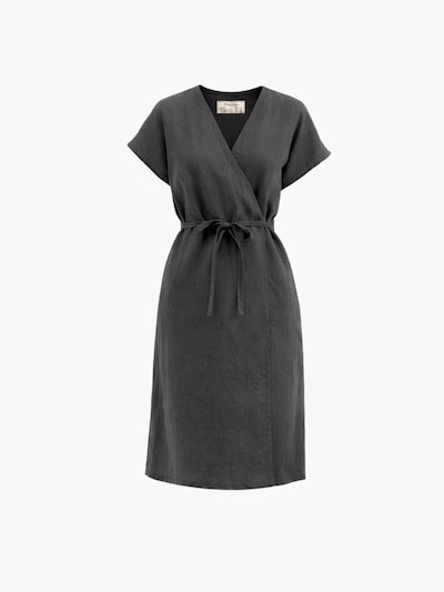 AmourLinen Dress 'Olivia' in Anthracite, Item view