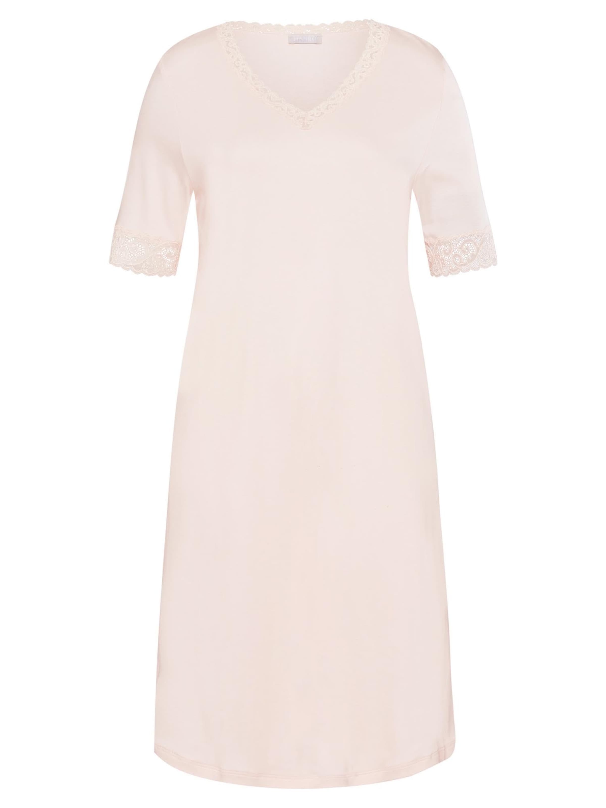Hanro Nightgown 'Moments' in Pink: front