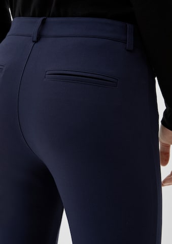 Coupe slim Pantalon s.Oliver en bleu