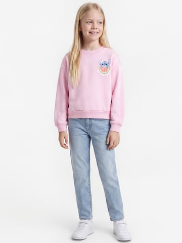 GAP Суичър 'STITCH' в розово