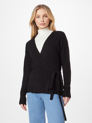 Kaffe Knit cardigan 'Wendy' in Black: front