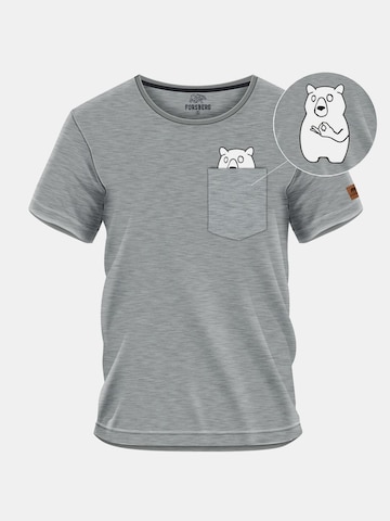 FORSBERG T-Shirt 'Halvarson' in Grau: Vorderseite