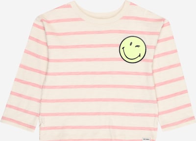 GAP Collegepaita 'SMILEY50 LS DROP SHOULDER GR T' värissä keltainen / puuteri / vanha roosa / musta, Tuotenäkymä