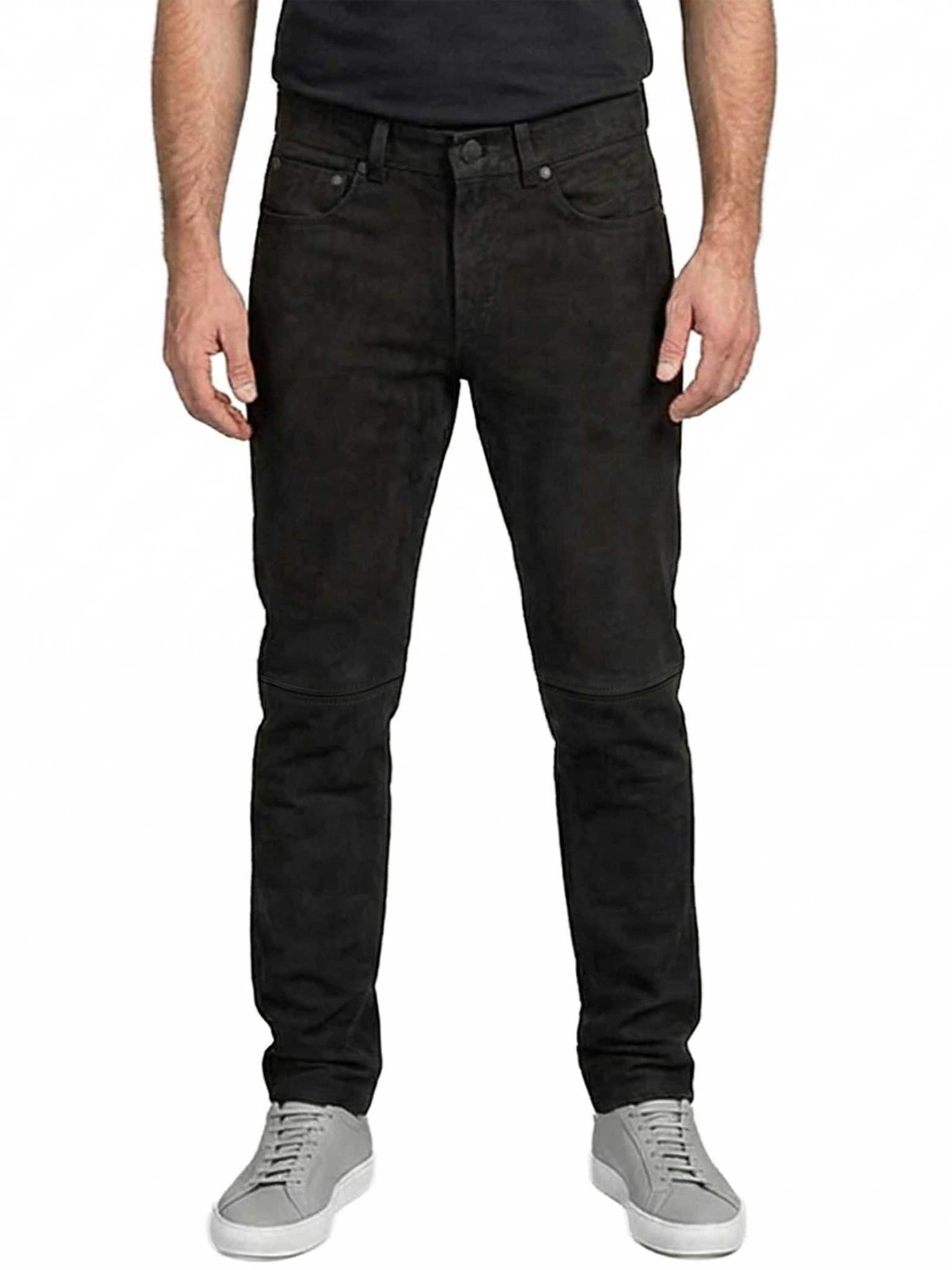 regular Pantaloni 'Björn' di MADDOX in nero: frontale