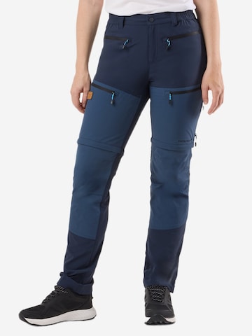 SWEDEMOUNT Outdoorbroek 'Lofoten' in Blauw: voorkant