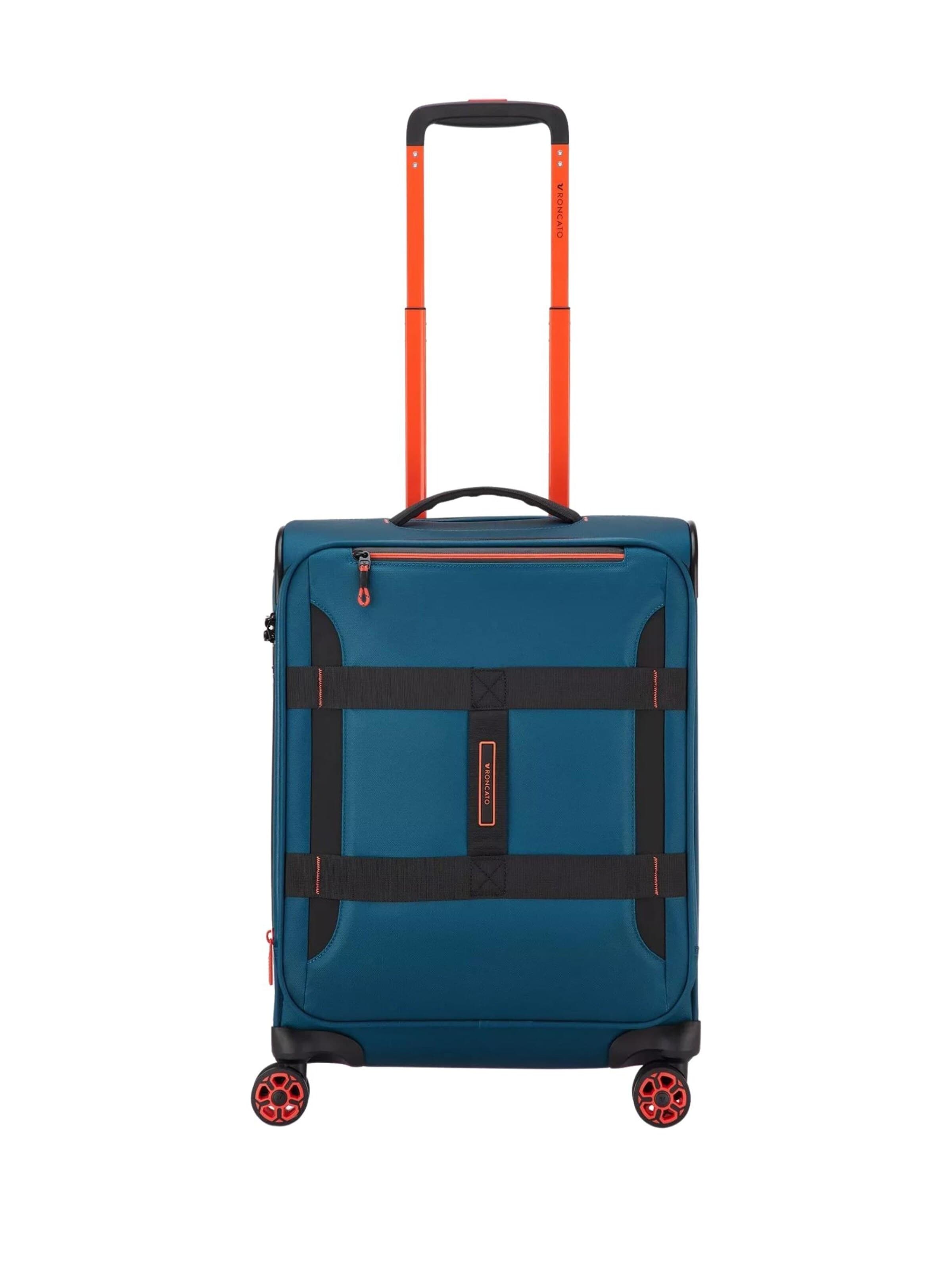 Trolley di Roncato in blu: frontale