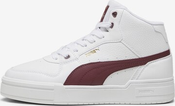 PUMA High-Top Sneakers in White: front