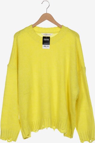 Studio Untold Sweater & Cardigan in 5XL in Yellow: front