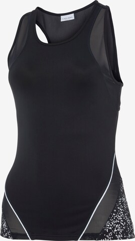 LASCANA ACTIVE Sports Top in Black