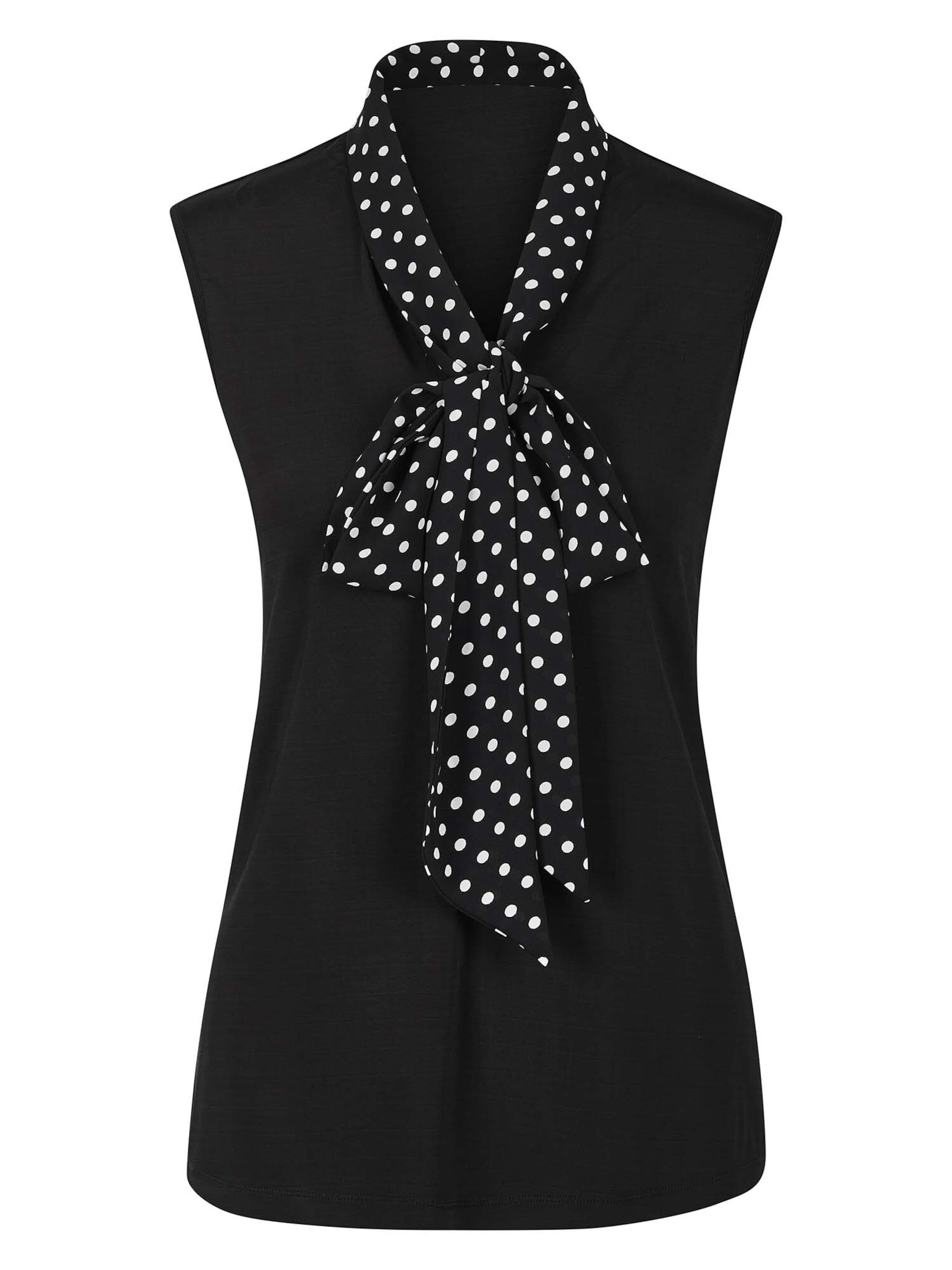 Chemisier MADELEINE en noir : devant