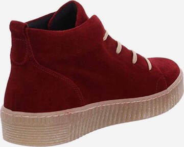 GABOR High-Top Sneakers in Red