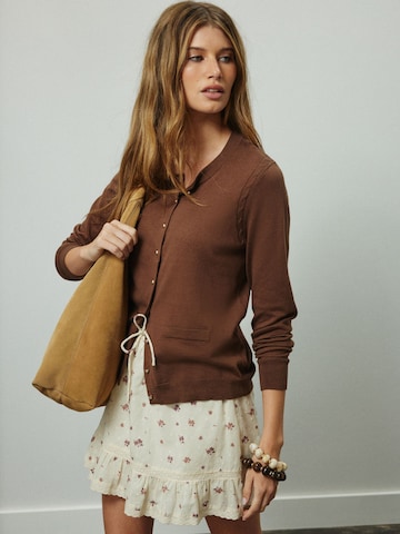 Next Knit cardigan in Brown