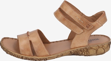 JOSEF SEIBEL Sandals 'ROSALIE' in Brown: front