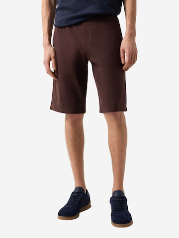 BOGNER Regular Chino Pants 'Marc' in Brown: front