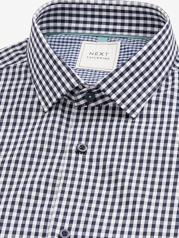 Next Regular fit Button Up Shirt in Blue