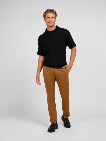 yazubi Slimfit Hose 'Kyle' in Beige