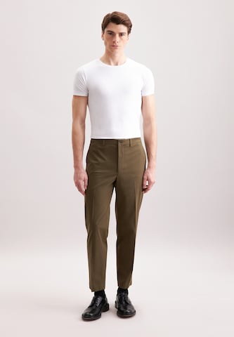 Regular Pantalon chino SEIDENSTICKER en vert