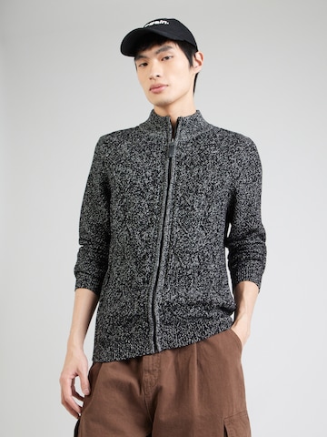 s.Oliver Вязаная кофта в Черный: спереди