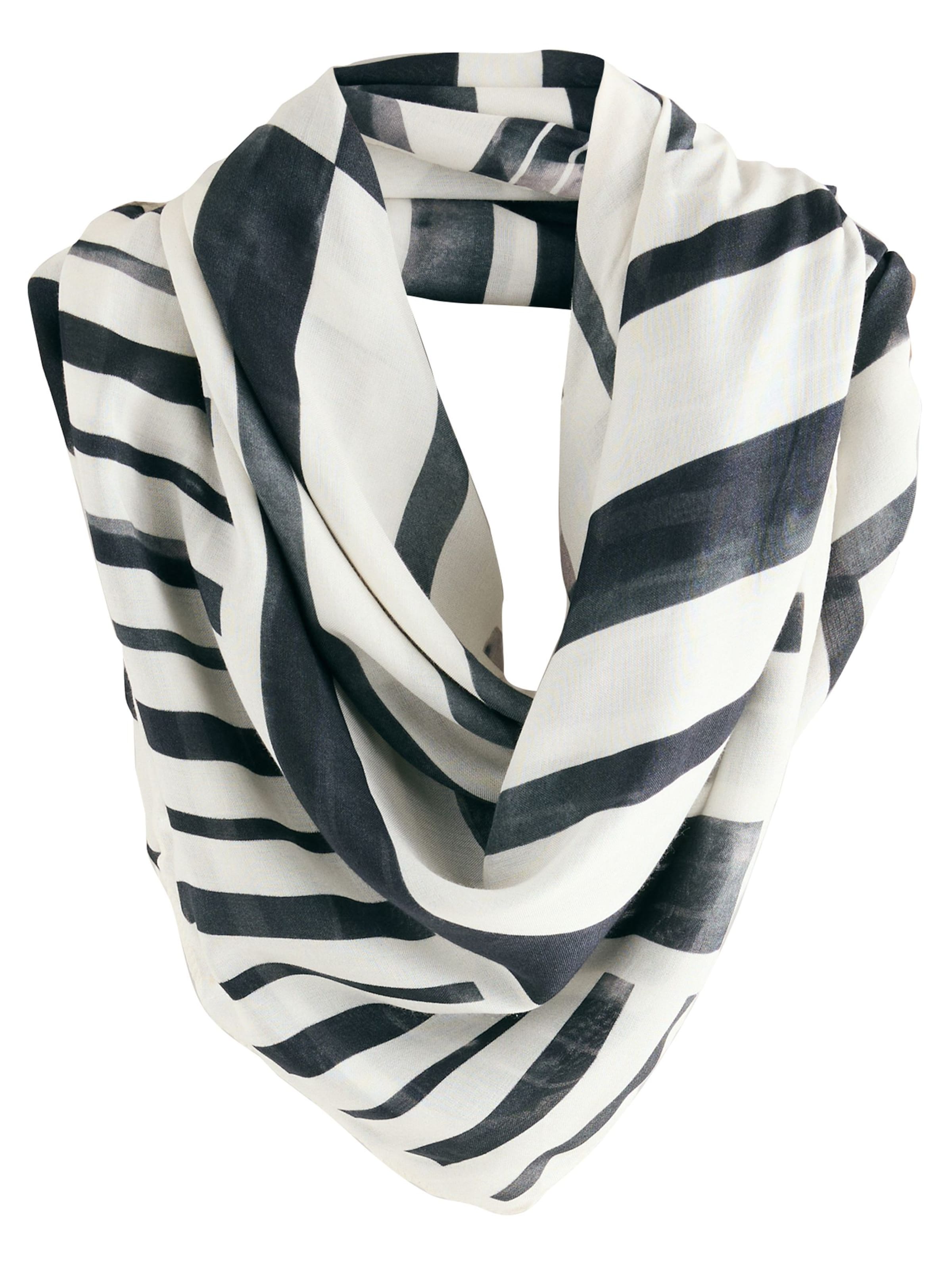 Fular de la Next pe negru: față