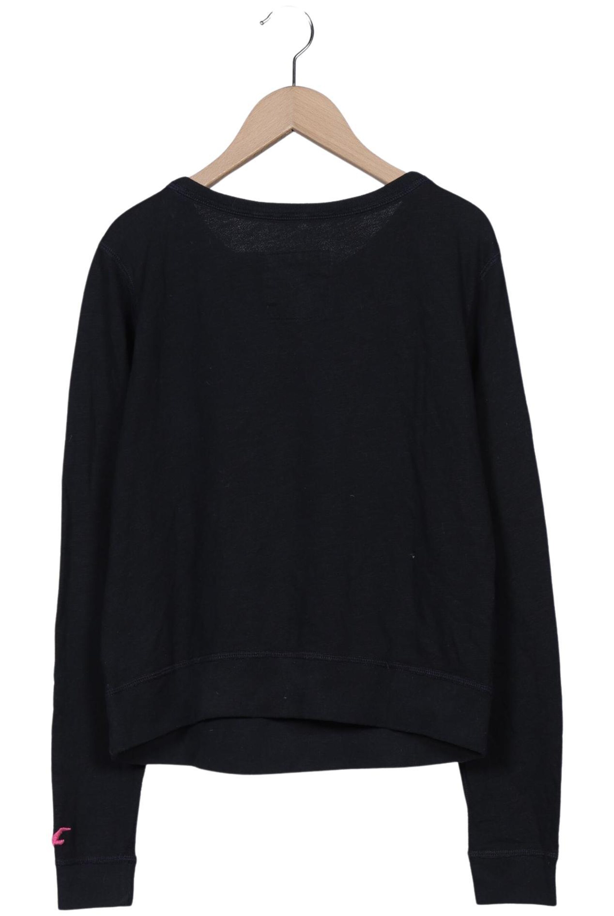 HOLLISTER Sweatshirt & Zip-Up Hoodie in S in Black