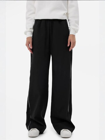 Loosefit Pantalon Hiccup en noir