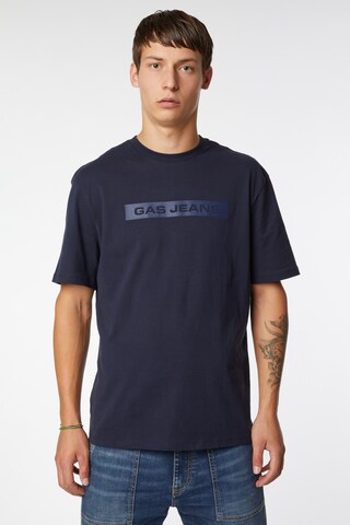 GAS Jeans Shirt 'Dharis' in Blue: front