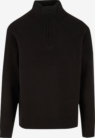 INDICODE JEANS Sweater 'Bertrax' in Black: front