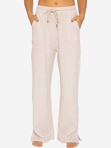 Loosefit Pantalon SASSYCLASSY en beige