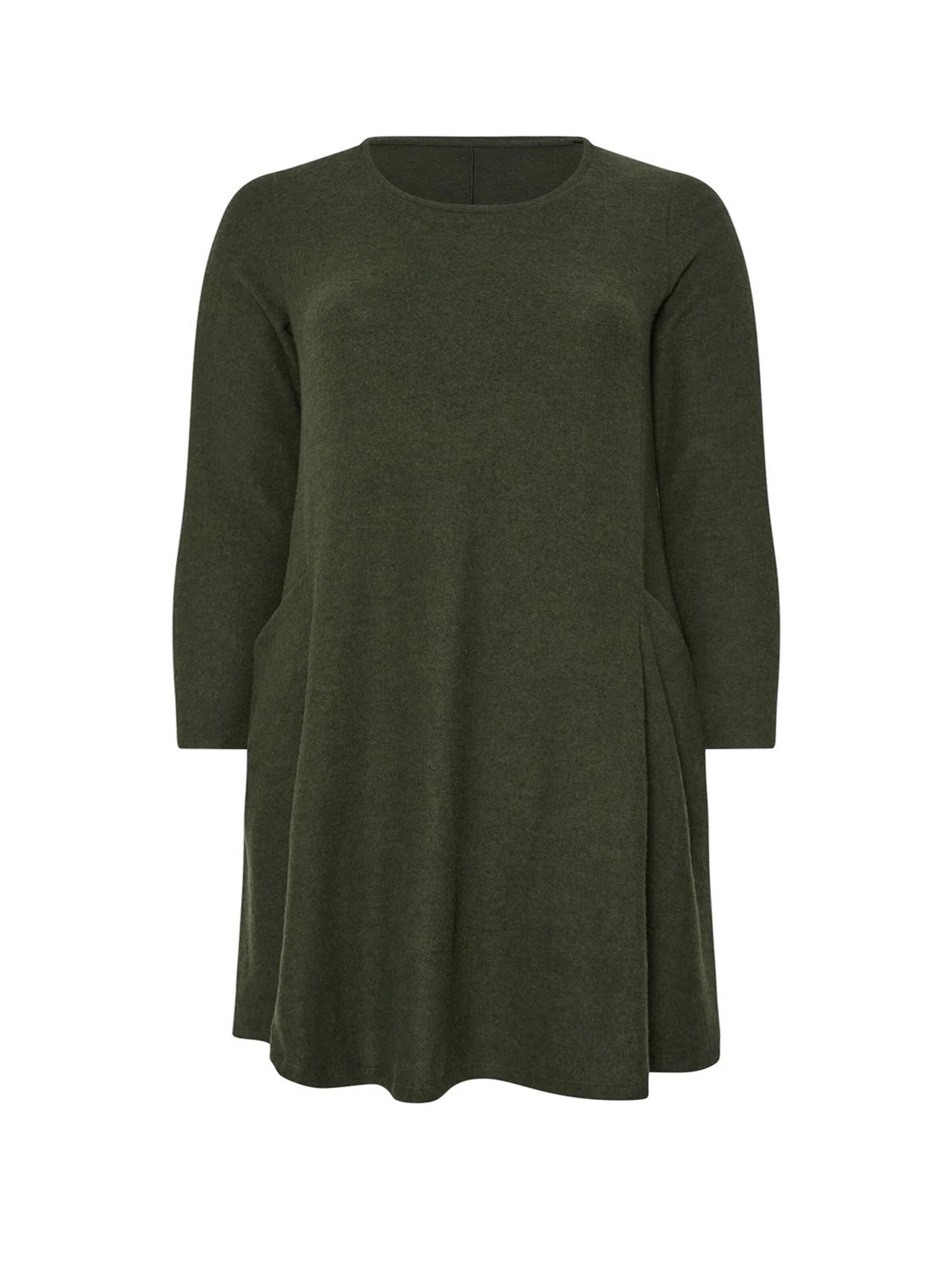 Shape Of You Knit dress in Green: front