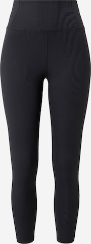 Girlfriend Collective Skinny Sporthose in Schwarz: predná strana