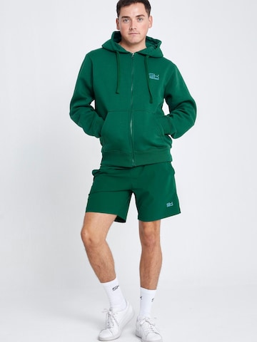 SPORTKIND Sportjas 'Unisex Zip Hoodie' in Groen