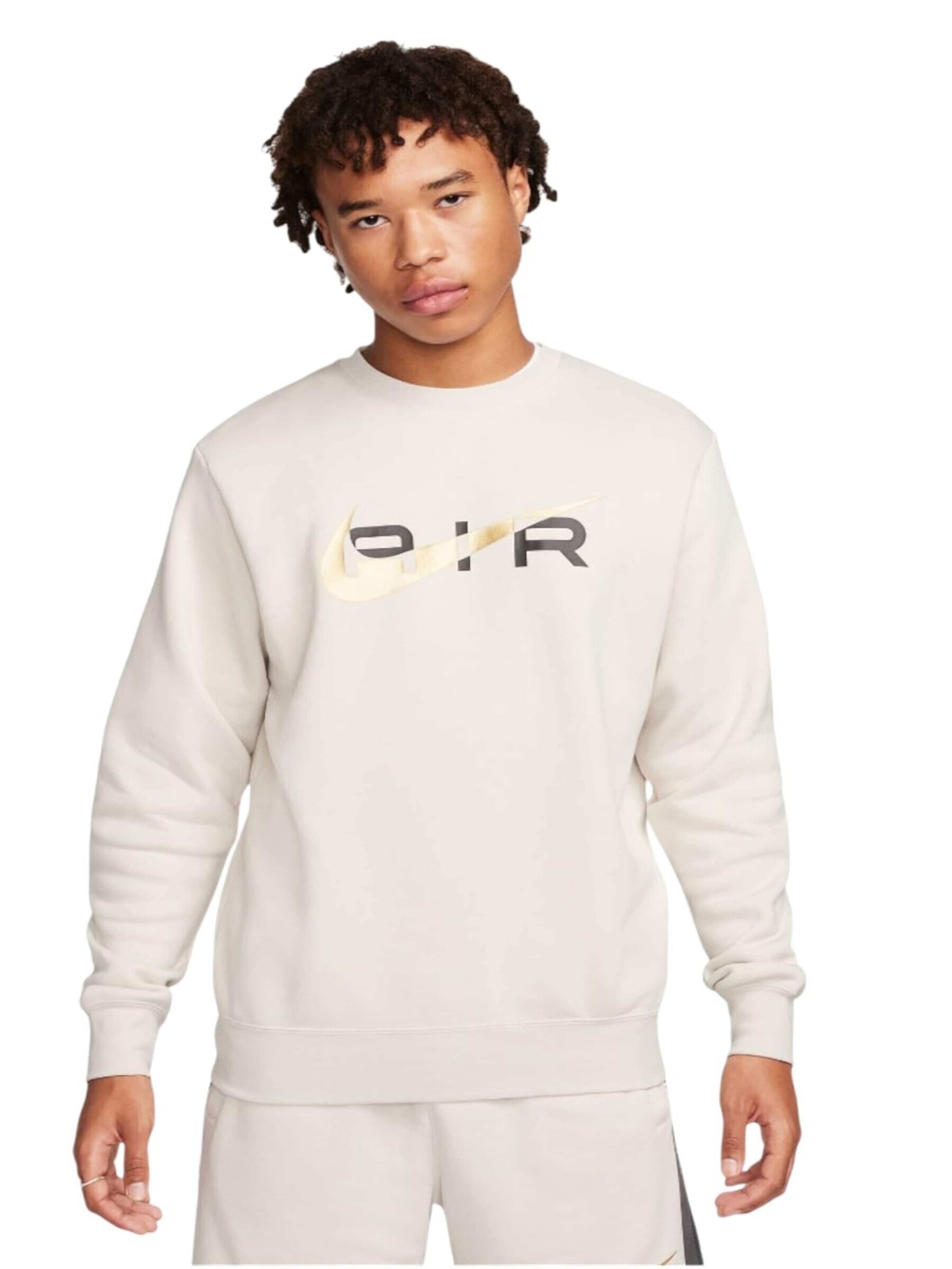 Nike Sportswear Sweatshirt 'Air' in Beige: Vorderseite