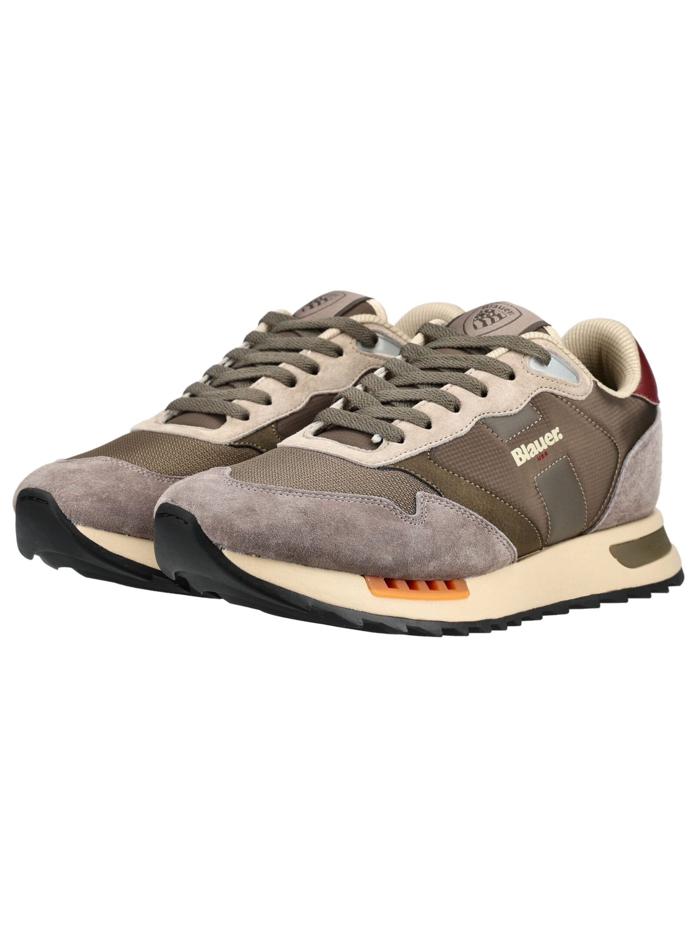 Sneaker bassa di Blauer.USA in verde