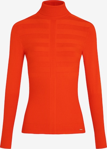 Morgan Pullover '132-MENTOS' i orange: forside